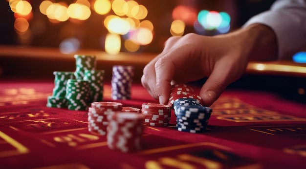 Mobile phone screen showing Relax Gaming slot game interface and bet controls